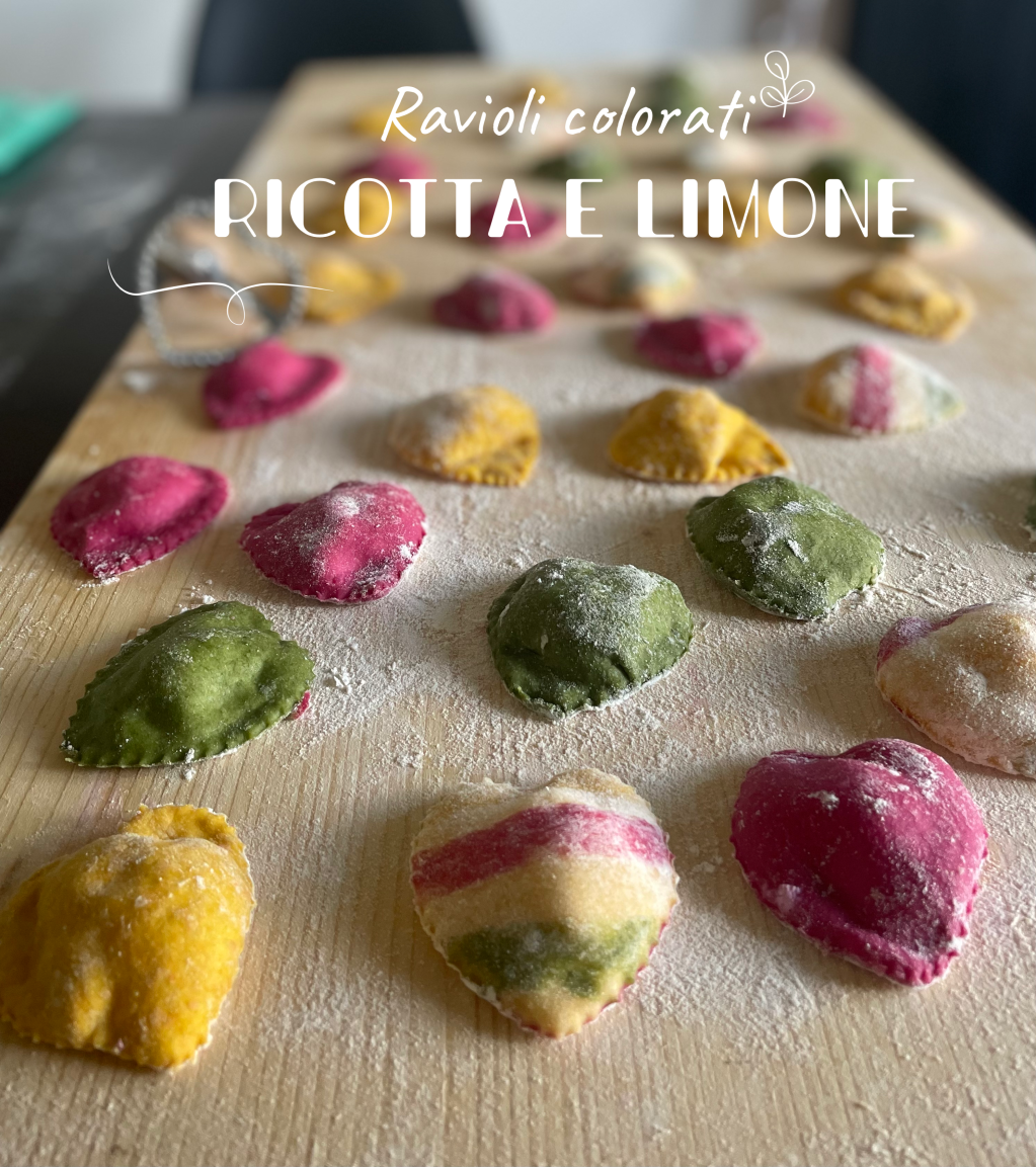 RAVIOLI COLORATI RICOTTA E&nbsp;LIMONE