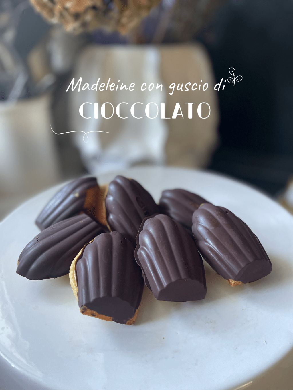 MADELEINE CON GUSCIO DI&nbsp;CIOCCOLATO