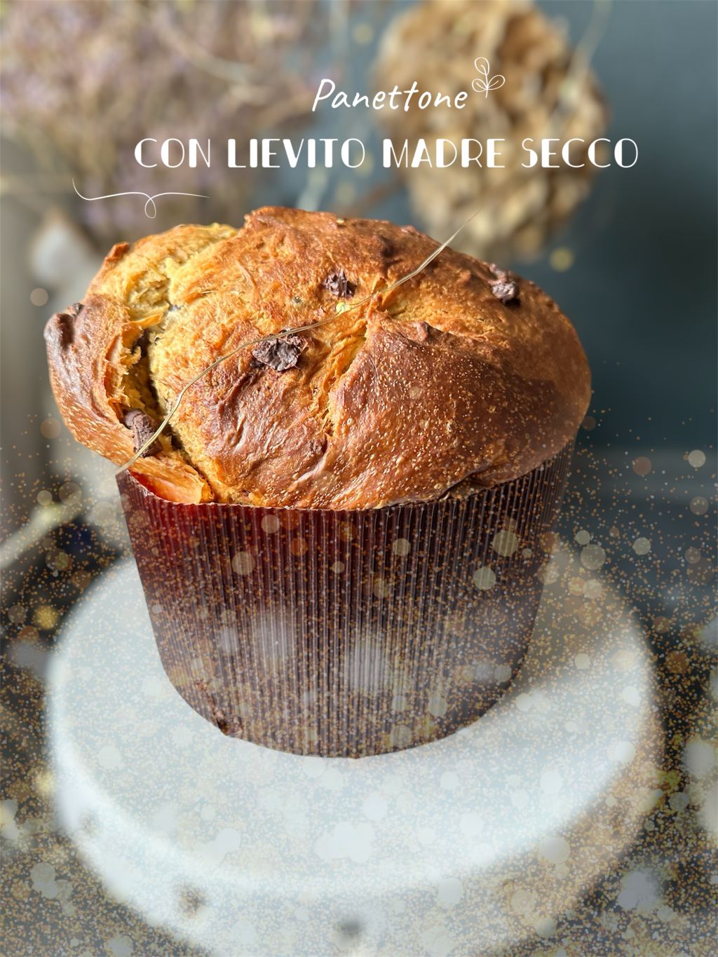 PANETTONE CON LIEVITO MADRE&nbsp;SECCO
