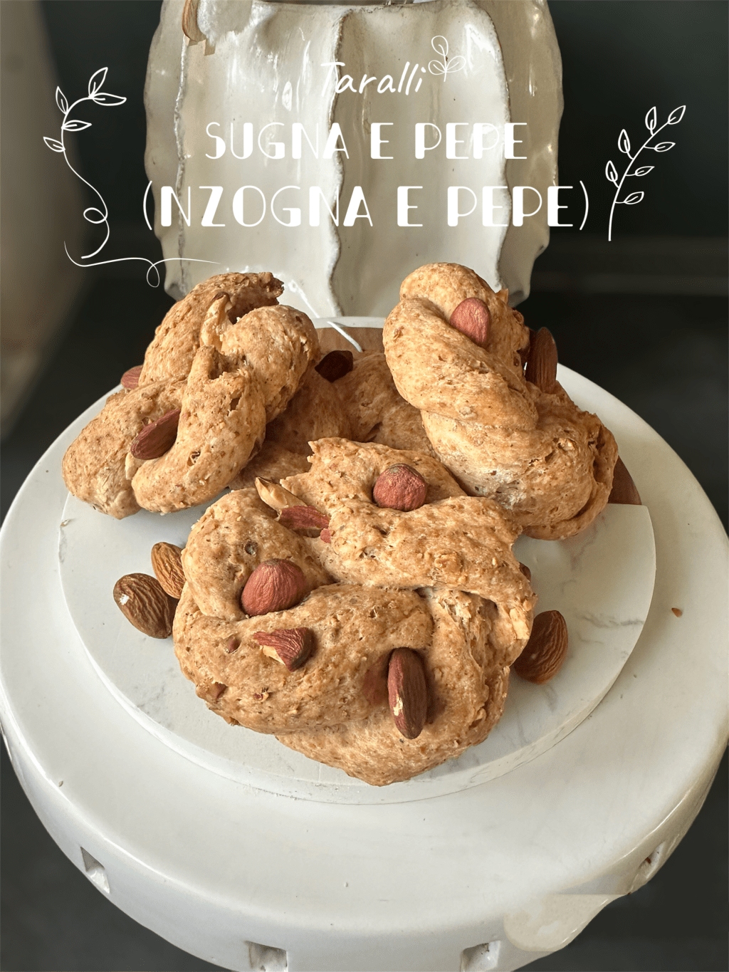 TARALLI NAPOLETANI (NZOGNA E&nbsp;PEPE)