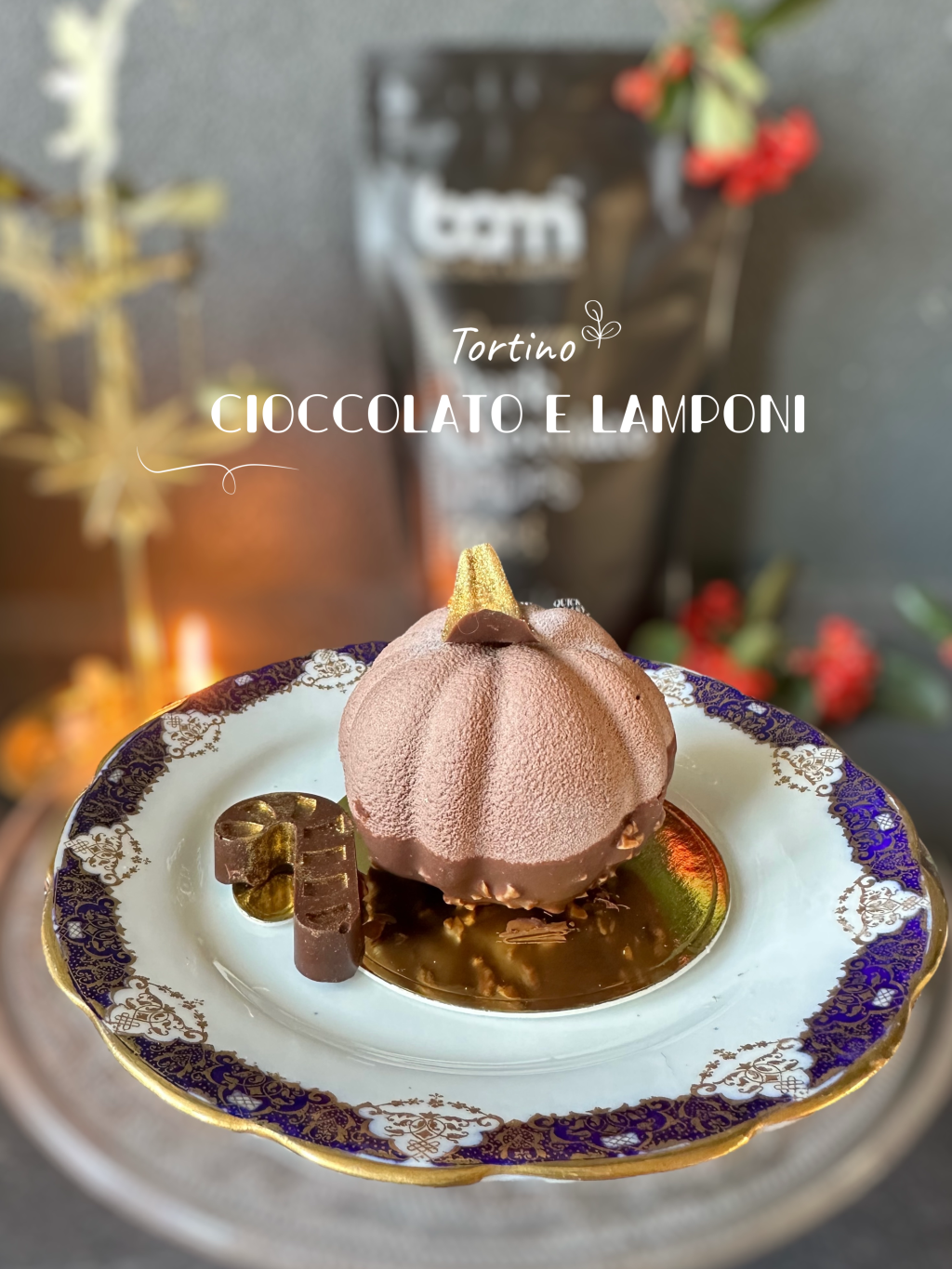 TORTINO CIOCCOLATO E&nbsp;LAMPONE