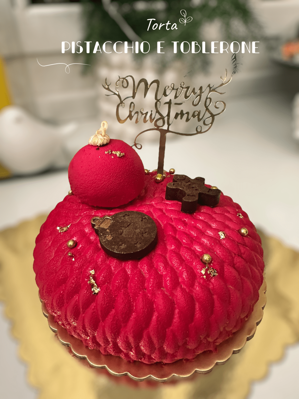 TORTA PISTACCHIO E&nbsp;TOBLERONE