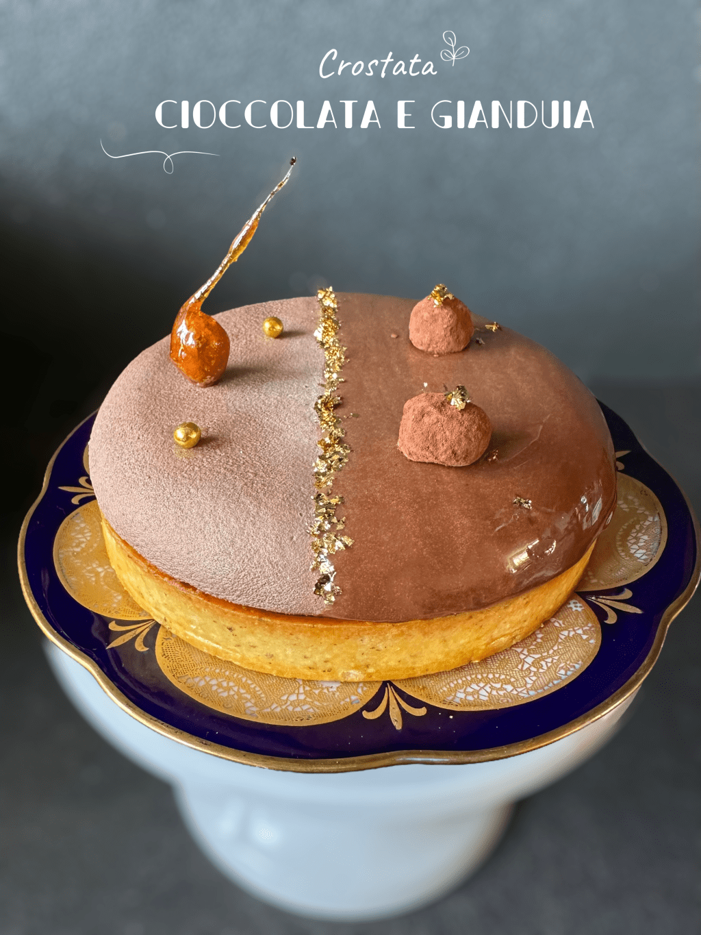 CROSTATA CIOCCOLATO E&nbsp;GIANDUIA