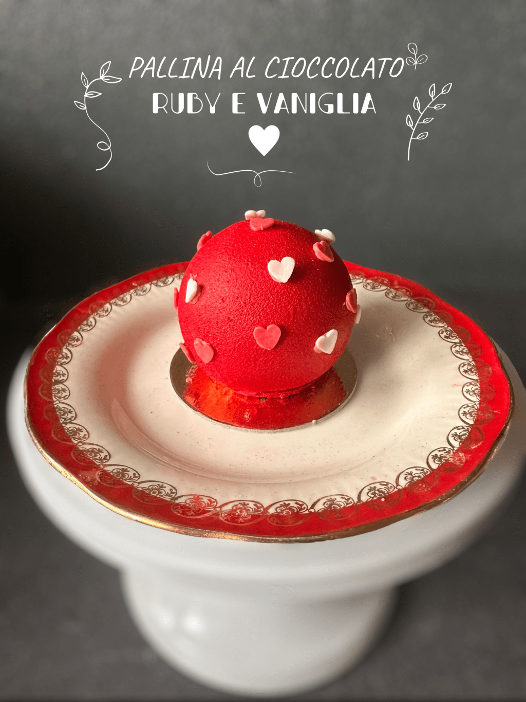 PALLINA AL CIOCCOLATO RUBY E&nbsp;VANIGLIA