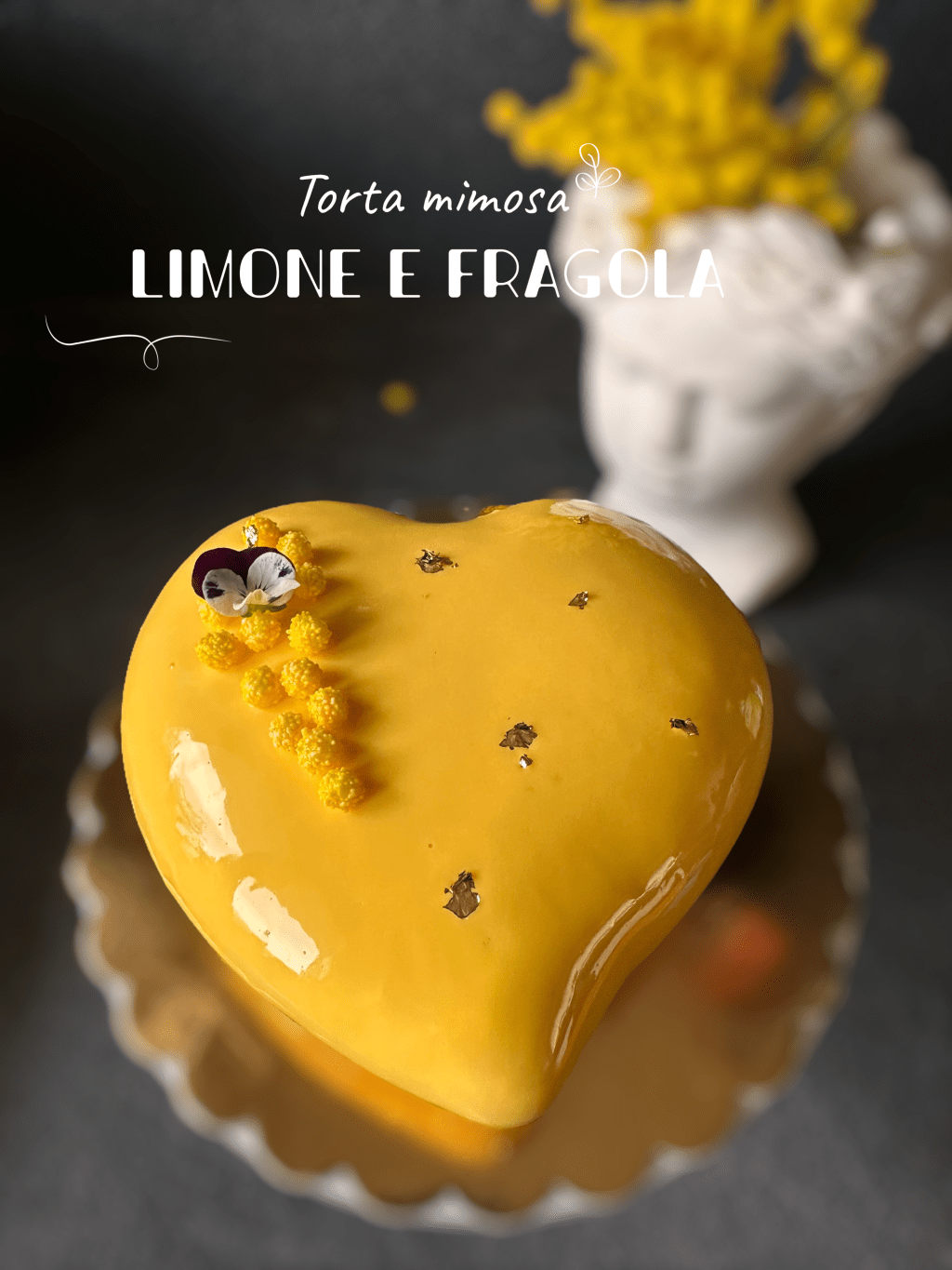 TORTA MIMOSA LIMONE E&nbsp;FRAGOLA