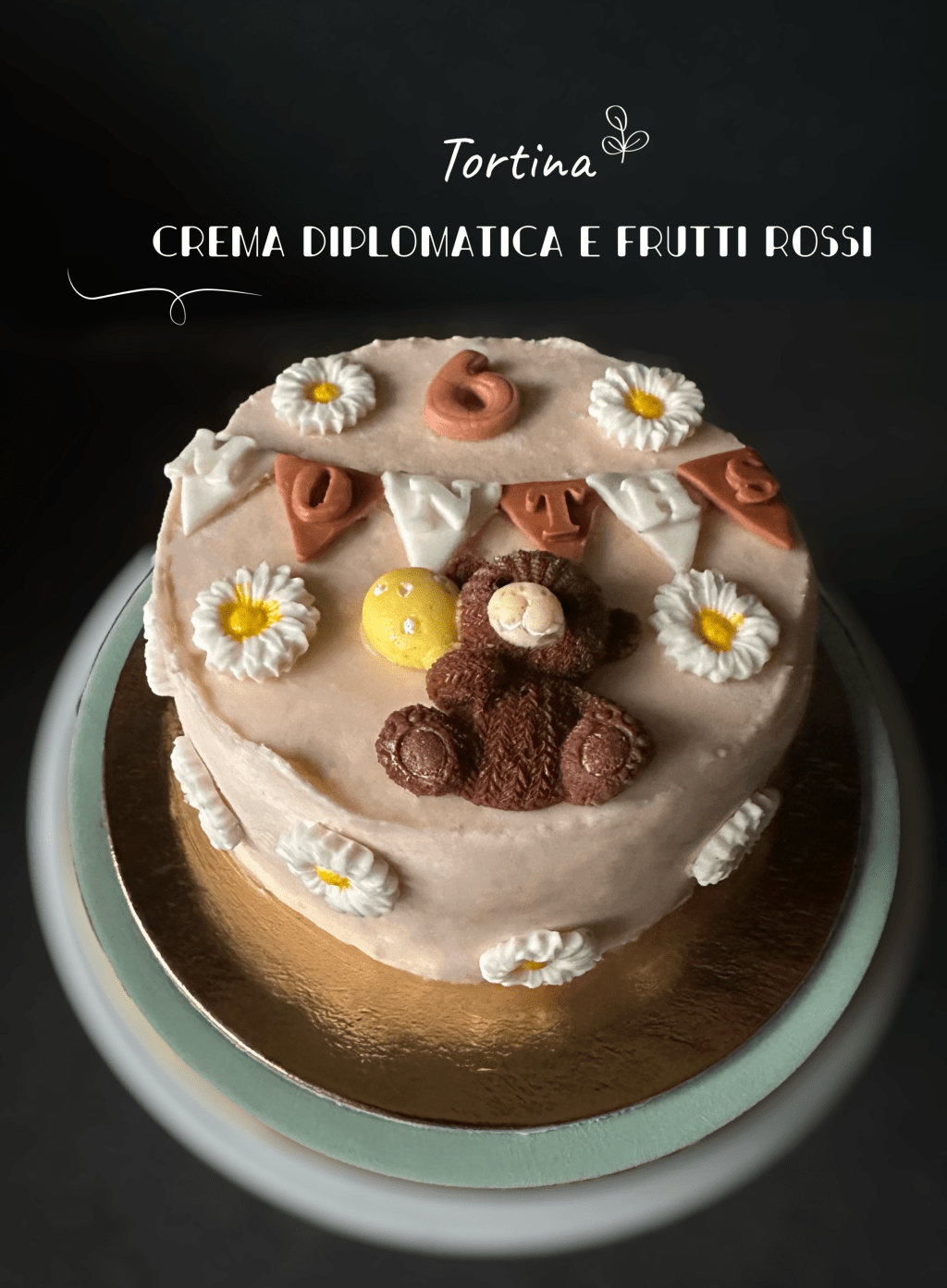 TORTINA CREMA DIPLOMATICA  E FRUTI&nbsp;ROSSI