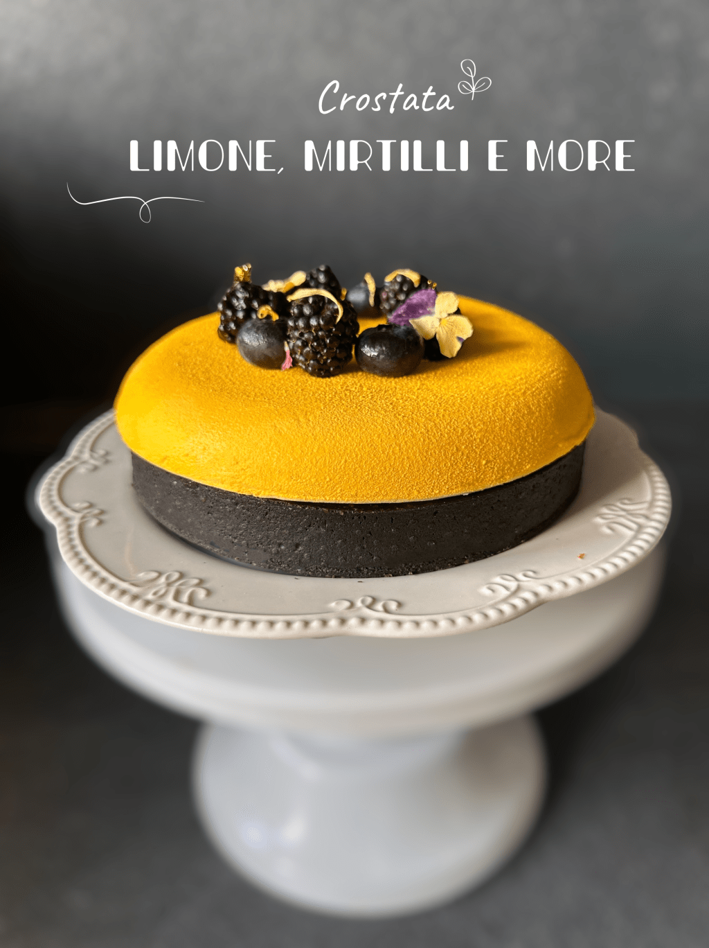 CROSTATA LIMONE, MIRTILLI E&nbsp;MORE