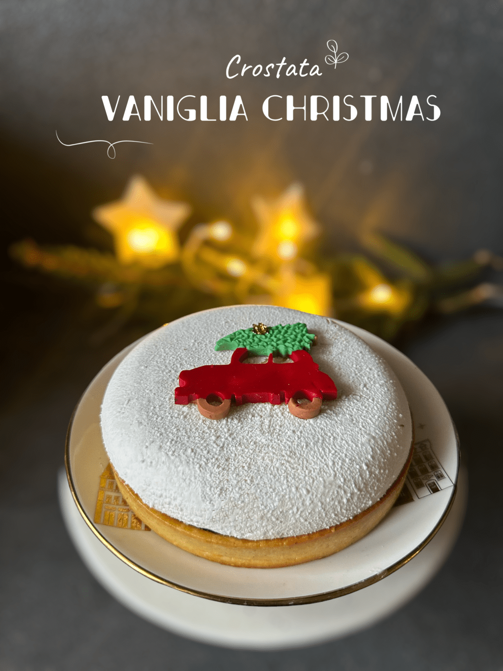CROSTATA VANIGLIA CHRISTMAS